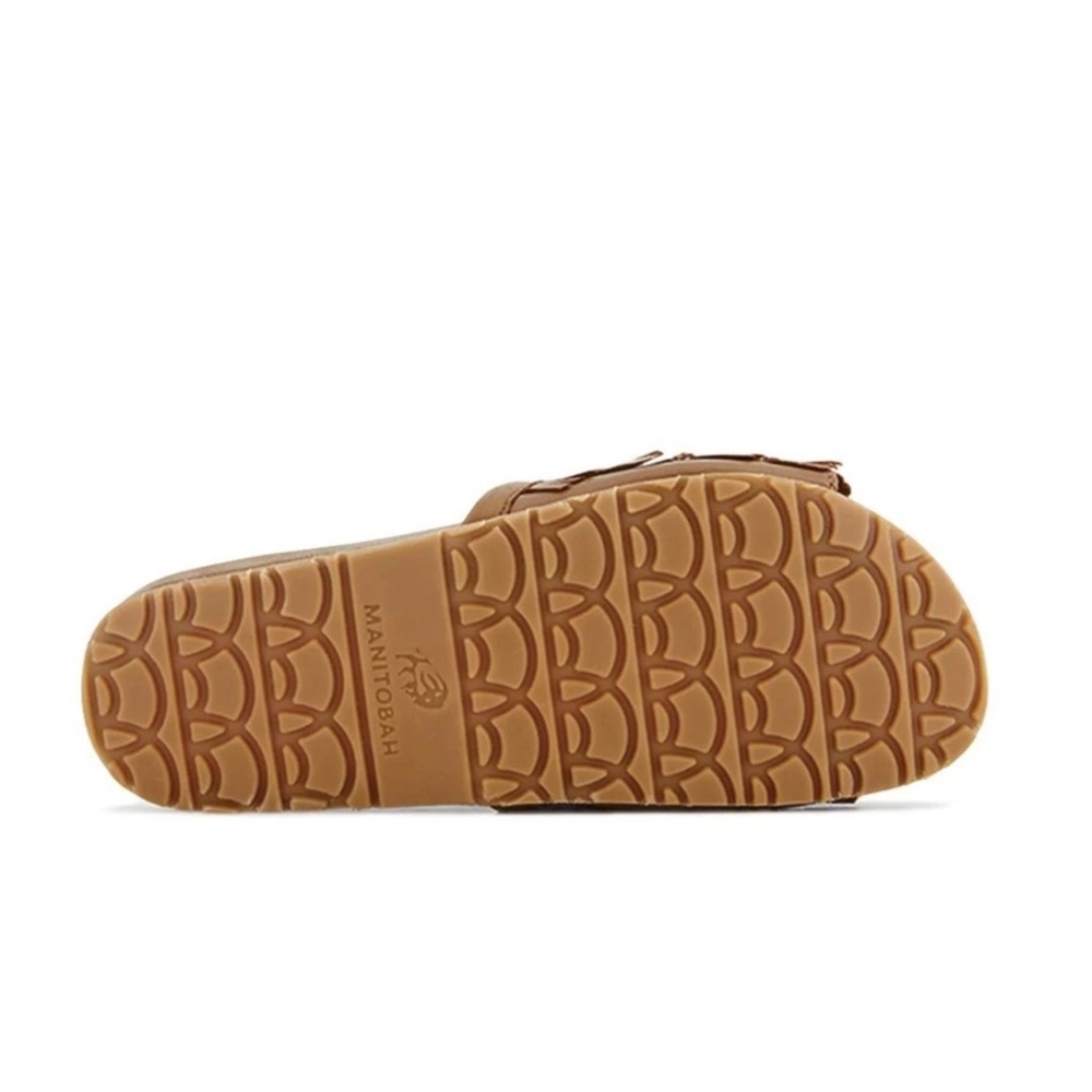 Manitobah NWT Women's Wasaga Fringed Slides (4061284) in Sz 6 & 8 - Picture 4 of 6